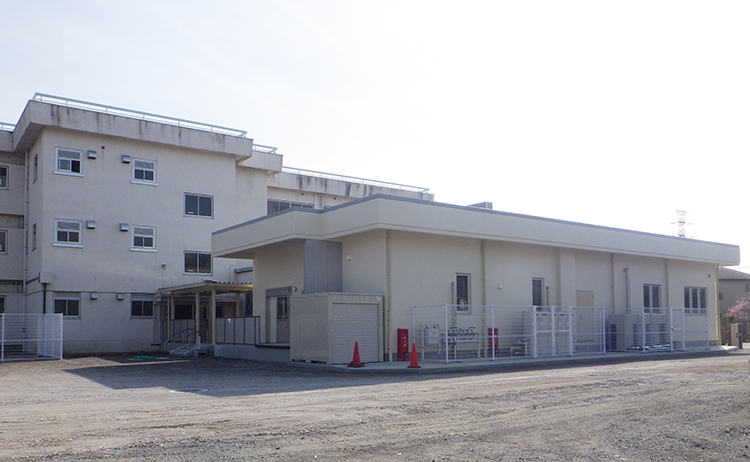 深谷市立岡部中学校の自校式給食場の整備を行いました（教育費）