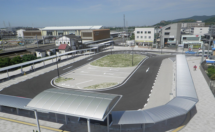新所原駅周辺整備事業～誰もが利用しやすい駅～