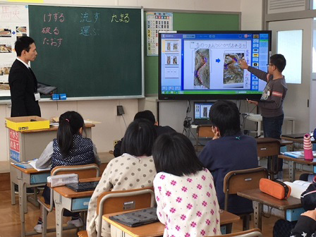 市内小中学校のICT教育を推進しています