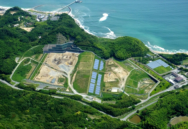 埋立施設の整備を行いました