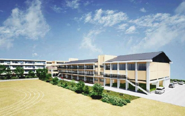 義務教育学校の開校に向けた校舎の整備