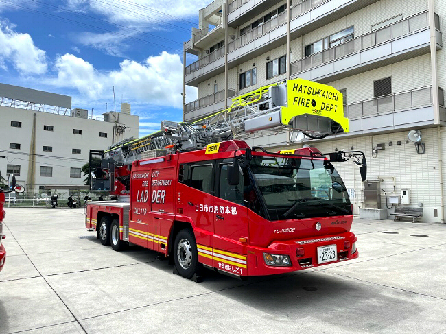 はしご付消防自動車の更新
